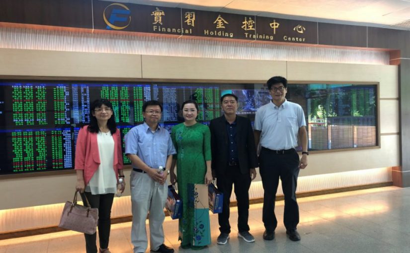 Ho Chi Minh City Banking University visited and worked at Cao Hung National University of Science and Technology, Taiwan
